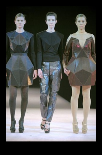 Glam geometric: forme și modele în moda contemporană