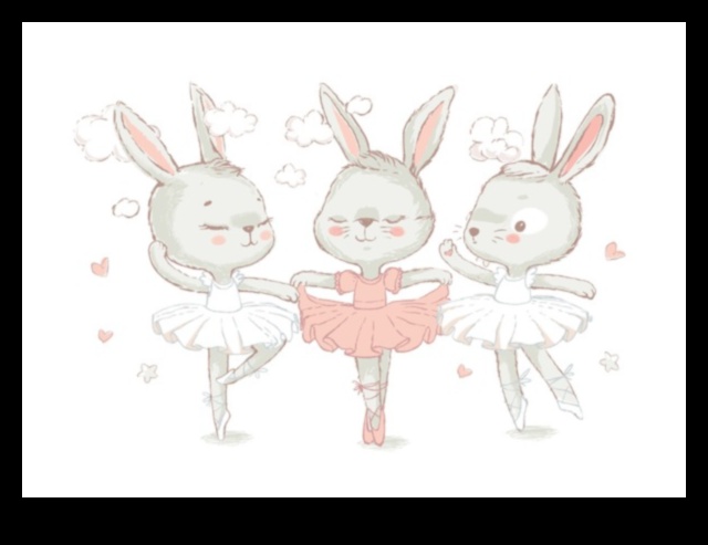 Bunny Ballet: Mișcări grațioase pentru iepuri energici